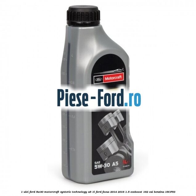 1 Ulei Ford 5W30 Castrol Magnatec Professional 1L Ford Focus 2014-2018 1.5 EcoBoost 182 cai benzina