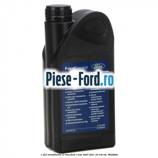 1 Ulei Servodirectie 1L rosu Ford C-Max 2007-2011 1.6 116 cai #2D83840A7C