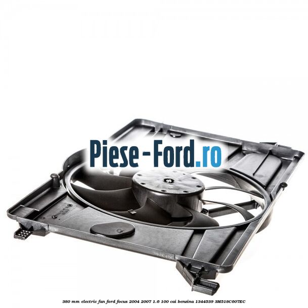 380 mm electric fan Ford Focus 2004-2007 1.6 100 cai benzina #76B3AA458A