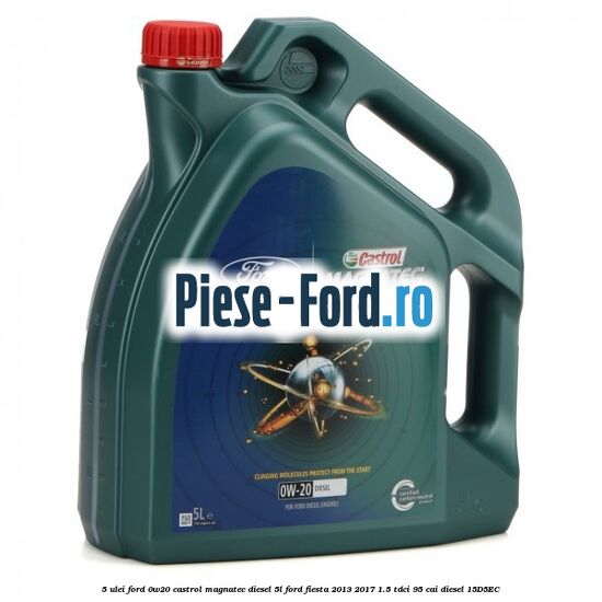 5 Ulei Ford 0W20 Castrol Magnatec Diesel 5L Ford Fiesta 2013-2017 1.5 TDCi 95 cai #A8A15C2397