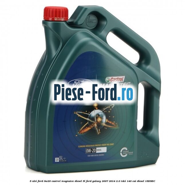 1 Ulei Ford 0W20 Castrol Magnatec Diesel 1L Ford Galaxy 2007-2014 2.0 TDCi 140 cai diesel