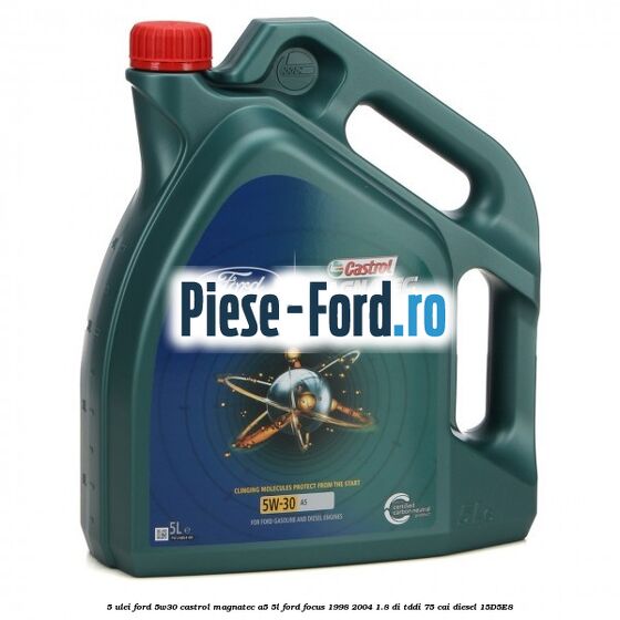 5 Ulei Ford 5W30 Castrol Magnatec A5 5L Ford Focus 1998-2004 1.8 DI/TDDi 75 cai #8AEBE6C564