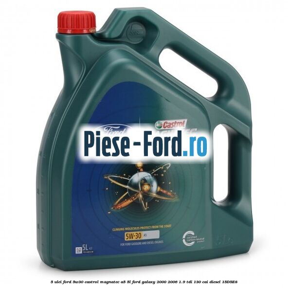 5 Ulei Ford 5W30 Castrol Magnatec A5 5L Ford Galaxy 2000-2006 1.9 TDI 130 cai diesel #0E02E69EE4