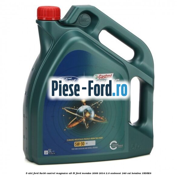 5 Ulei Ford 5W30 Castrol Magnatec A5 5L Ford Mondeo 2008-2014 2.0 EcoBoost 240 cai #63A3419A6B