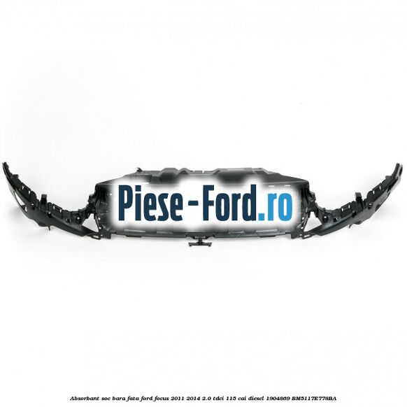 Absorbant lateral bara fata stanga Ford Focus 2011-2014 2.0 TDCi 115 cai diesel