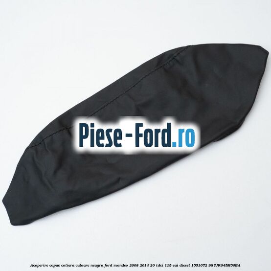 Acoperire capac cotiera culoare neagra Ford Mondeo 2008-2014 2.0 TDCi 115 cai #14415E8D6E