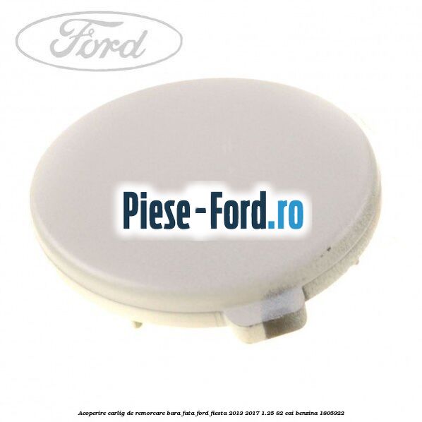 Acoperire carlig de remorcare bara fata Ford Fiesta 2013-2017 1.25 82 cai