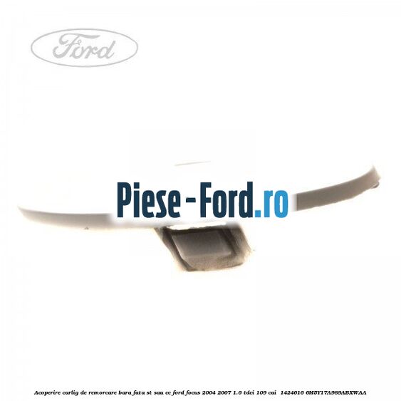 Acoperire carlig de remorcare bara fata ST sau CC Ford Focus 2004-2007 1.6 TDCi 109 cai  #06B047271F
