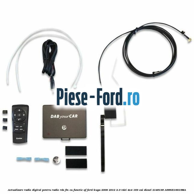 Actualizare radio digital Pentru radio RDS-FM cu functie AF Ford Kuga 2008-2012 2.0 TDCI 4x4 163 cai diesel #A6834423A2