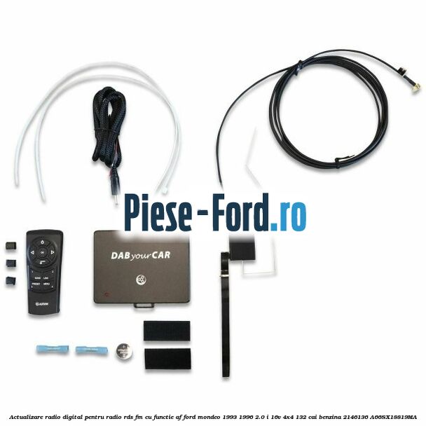 Actualizare radio digital Pentru radio RDS-FM cu functie AF Ford Mondeo 1993-1996 2.0 i 16V 4x4 132 cai benzina #30A6D6F0FE