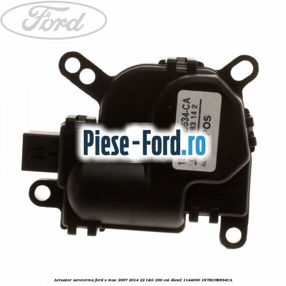 Actuator aeroterma Ford S-Max 2007-2014 2.2 TDCi 200 cai #ADDA188334