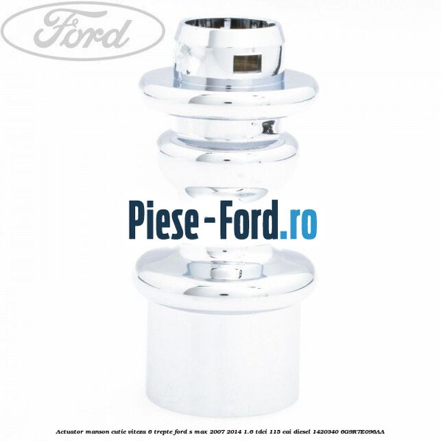 Actuator levier maneta timonerie 6 trepte Ford S-Max 2007-2014 1.6 TDCi 115 cai diesel