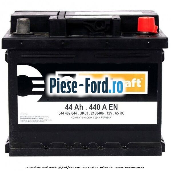 Acumulator 44 AH Omnicraft Ford Focus 2004-2007 1.6 Ti 115 cai benzina #EE2239B497