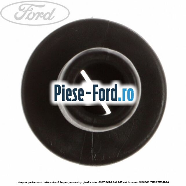 Adaptor furtun ventilatie cutie 6 trepte powershift Ford S-Max 2007-2014 2.0 145 cai benzina