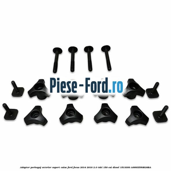 Adaptor porbagaj exterior, suport caiac Ford Focus 2014-2018 2.0 TDCi 150 cai diesel #A0BEF6B29F