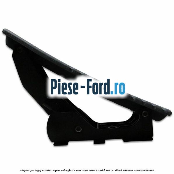 Adaptor porbagaj exterior, suport caiac Ford S-Max 2007-2014 2.0 TDCi 163 cai diesel