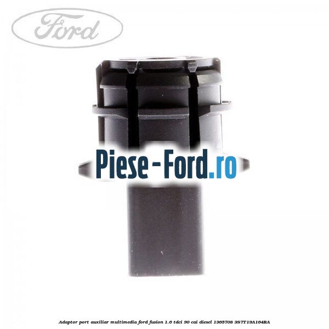 Adaptor port auxiliar multimedia Ford Fusion 1.6 TDCi 90 cai diesel