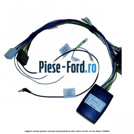 Adaptor unitate Pioneer comenzi volan Ford Focus 2011-2014 1.6 TDCi 115 cai #DAD032F51A