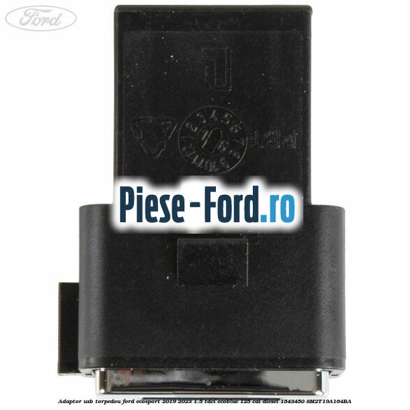 Adaptor USB, torpedou Ford EcoSport 2019-2023 1.5 TDCi EcoBlue 125 cai diesel #9D4AF674FE