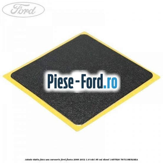 Adeziv dublu fata usa, caroserie Ford Fiesta 2008-2012 1.6 TDCi 95 cai diesel