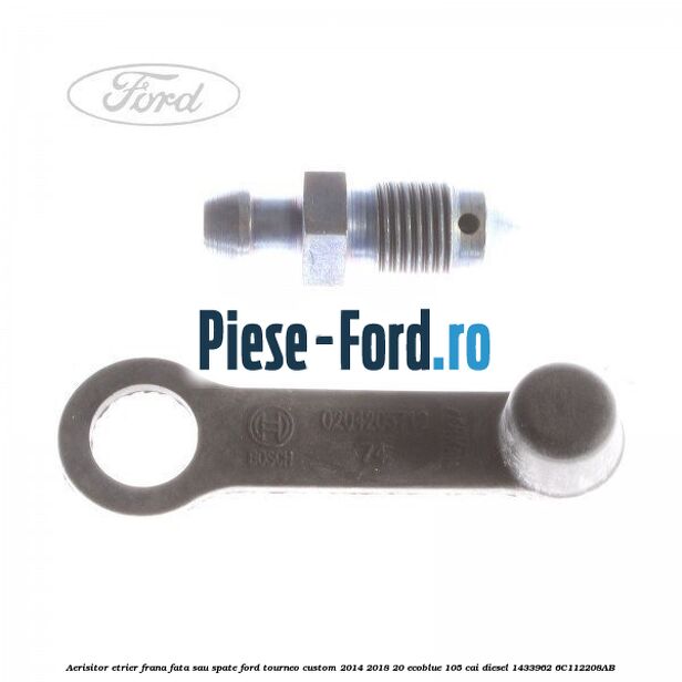 Aerisitor etrier frana fata sau spate Ford Tourneo Custom 2014-2018 2.0 EcoBlue 105 cai #D5BDA0198A