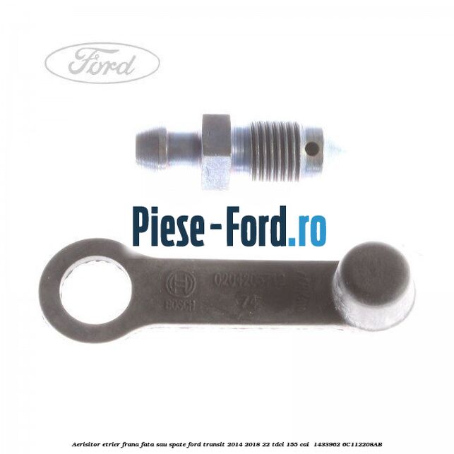 Aerisitor etrier frana fata sau spate Ford Transit 2014-2018 2.2 TDCi 155 cai #03322E1BE8