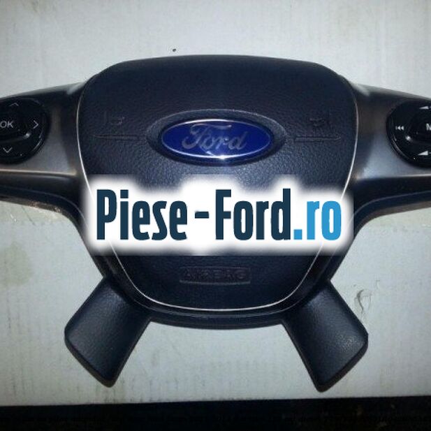 Airbag volan, cu navigatie si SYNC II, fara pilot automat Ford Focus 2011-2014 2.0 TDCi 115 cai diesel