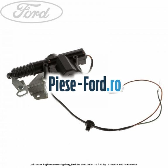 Aktuator Kofferraumverriegelung Ford Ka 1996-2008 1.6 i 95 HP  #52CE31A850