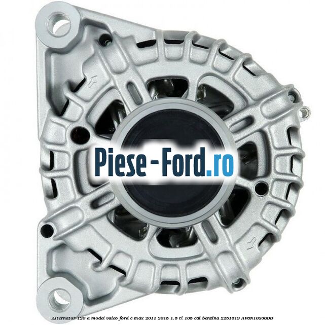 Alternator 120 A model Valeo Ford C-Max 2011-2015 1.6 Ti 105 cai benzina #7A7A58947B