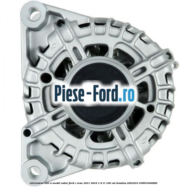 Alternator 120 A model Valeo Ford C-Max 2011-2015 1.6 Ti 105 cai benzina