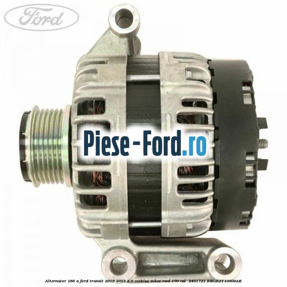 Alternator 165 A Ford Transit 2019-2023 2.0 EcoBlue mHEV RWD 170 cai  #02C38CFD5E
