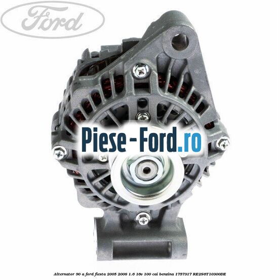 Alternator 105 A Ford Fiesta 2005-2008 1.6 16V 100 cai benzina