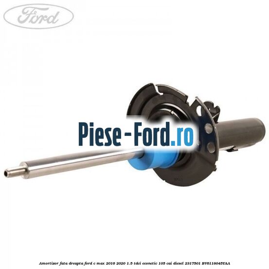 Amortizor fata dreapta Ford C-Max 2016-2020 1.5 TDCi ECOnetic 105 cai #BAF2F9D3BA Amortizor fata dreapta Ford C-Max 2016-2020 1.5 TDCi ECOnetic 105 cai diesel #BAF2F9D3BA