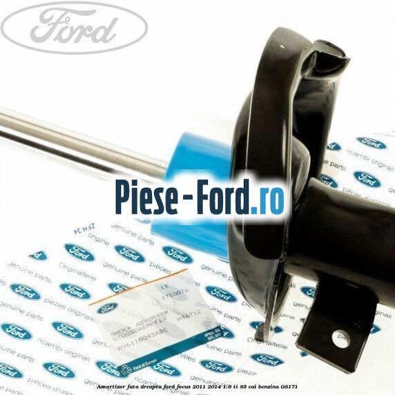 1 Pachet amortizoare spate Ford Motorcraft 3/5 usi 4 usi berlina Ford Focus 2011-2014 1.6 Ti 85 cai benzina