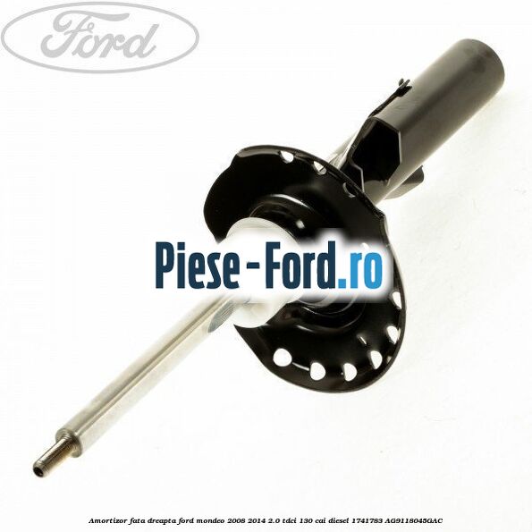 Amortizor fata dreapta Ford Mondeo 2008-2014 2.0 TDCi 130 cai diesel #37D806077A