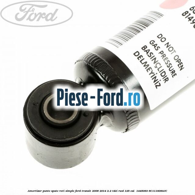 Amortizor punte spate roti simple Ford Transit 2006-2014 2.2 TDCi RWD 125 cai  #670537C835