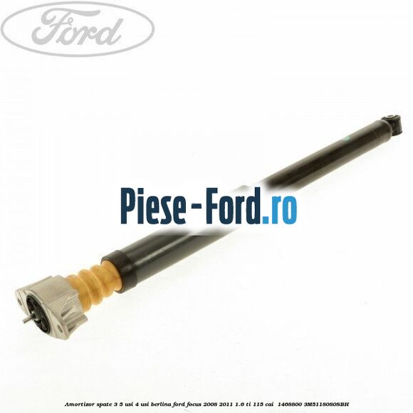 Amortizor spate 3/5 usi 4 usi berlina Ford Focus 2008-2011 1.6 Ti 115 cai  #C0E4133882