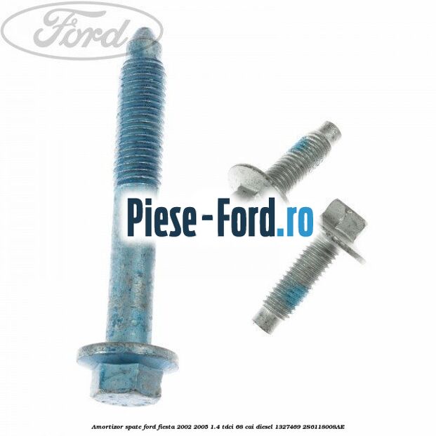 Amortizor spate Ford Fiesta 2002-2005 1.4 TDCi 68 cai diesel #627AB4AFD8