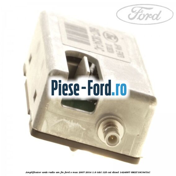 Amplificator unde radio AM/FM Ford S-Max 2007-2014 1.8 TDCi 125 cai diesel #80530EF863