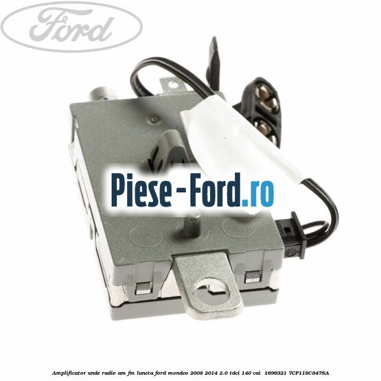 Amplificator unde radio AM/FM luneta Ford Mondeo 2008-2014 2.0 TDCi 140 cai  #B2D48819FA