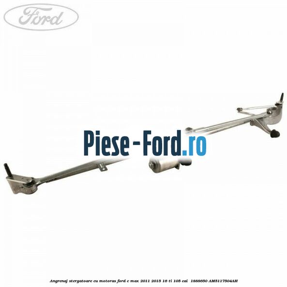 Angrenaj stergatoare cu motoras Ford C-Max 2011-2015 1.6 Ti 105 cai #B630899832