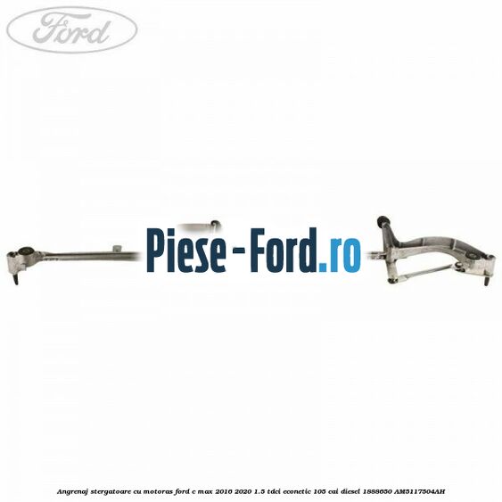 Angrenaj stergatoare cu motoras Ford C-Max 2016-2020 1.5 TDCi ECOnetic 105 cai #8E7BEFC2CE Angrenaj stergatoare cu motoras Ford C-Max 2016-2020 1.5 TDCi ECOnetic 105 cai diesel #8E7BEFC2CE