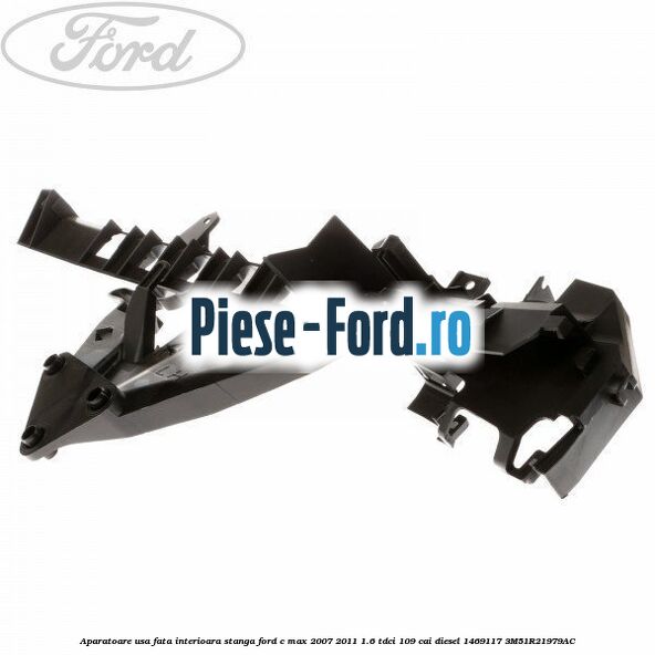 Aparatoare usa fata interioara stanga Ford C-Max 2007-2011 1.6 TDCi 109 cai diesel