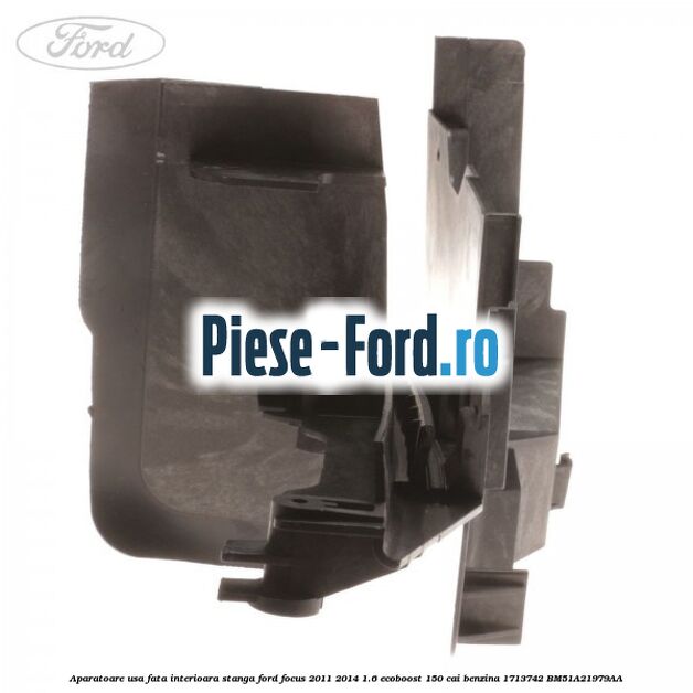 Aparatoare usa fata interioara stanga Ford Focus 2011-2014 1.6 EcoBoost 150 cai benzina #095DC8CC4C