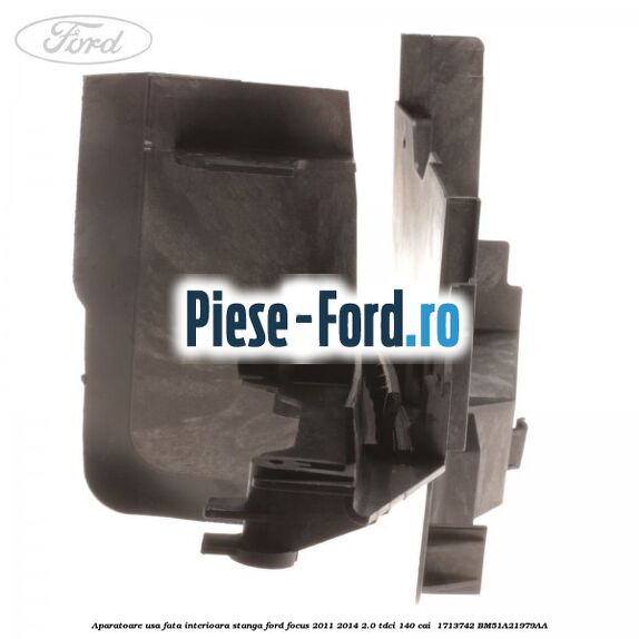 Aparatoare usa fata interioara stanga Ford Focus 2011-2014 2.0 TDCi 140 cai  #2D59BA337B