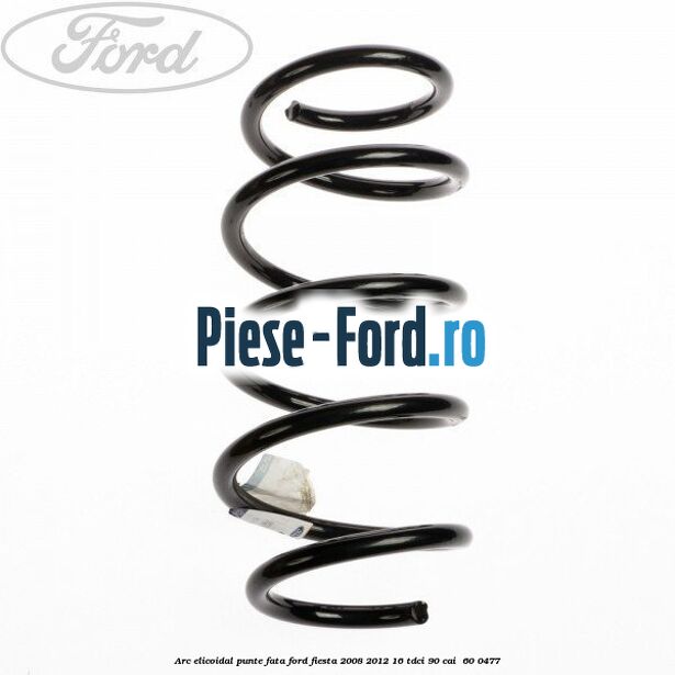 Arc elicoidal punte fata Ford Fiesta 2008-2012 1.6 TDCi 90 cai #261D975579