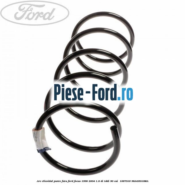 Arc elicoidal punte fata Ford Focus 1998-2004 1.8 DI/TDDi 90 cai #92DEB2F32B Arc elicoidal punte fata Ford Focus 1998-2004 1.8 DI/TDDi 90 cai #92DEB2F32B
