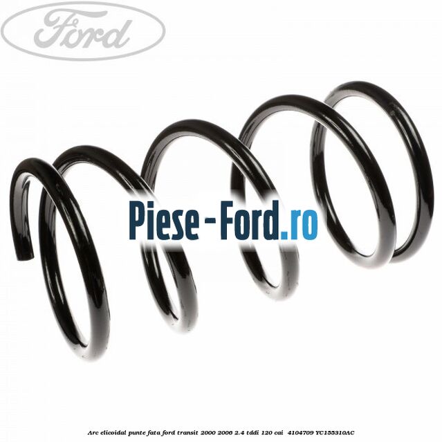 Arc elicoidal punte fata Ford Transit 2000-2006 2.4 TDdi 120 cai  #98E3DBB807