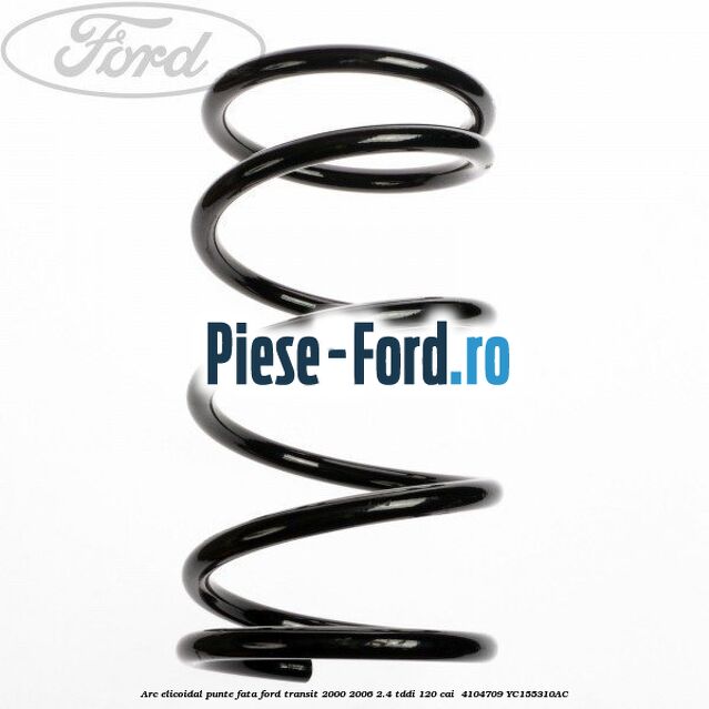 Arc elicoidal punte fata Ford Transit 2000-2006 2.4 TDdi 120 cai  #98E3DBB807
