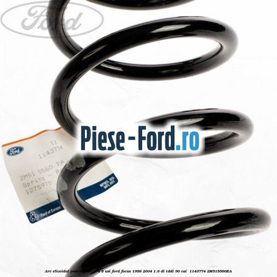 Arc elicoidal punte spate 3/4/5 usi Ford Focus 1998-2004 1.8 DI/TDDi 90 cai  #837FC27C62